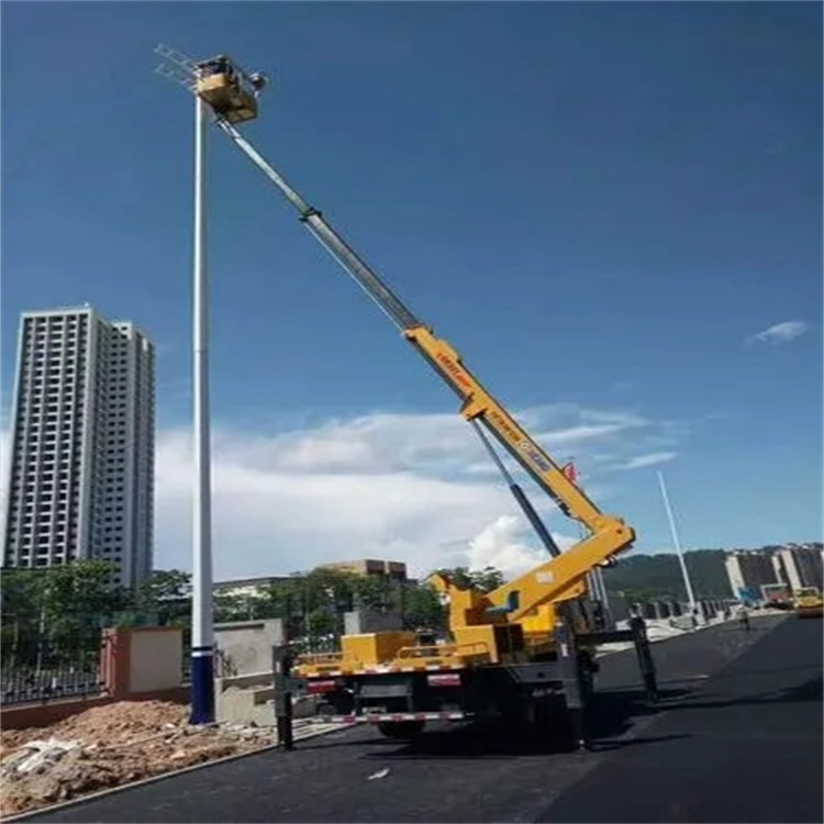 内江维修路灯的曲臂升降车出租